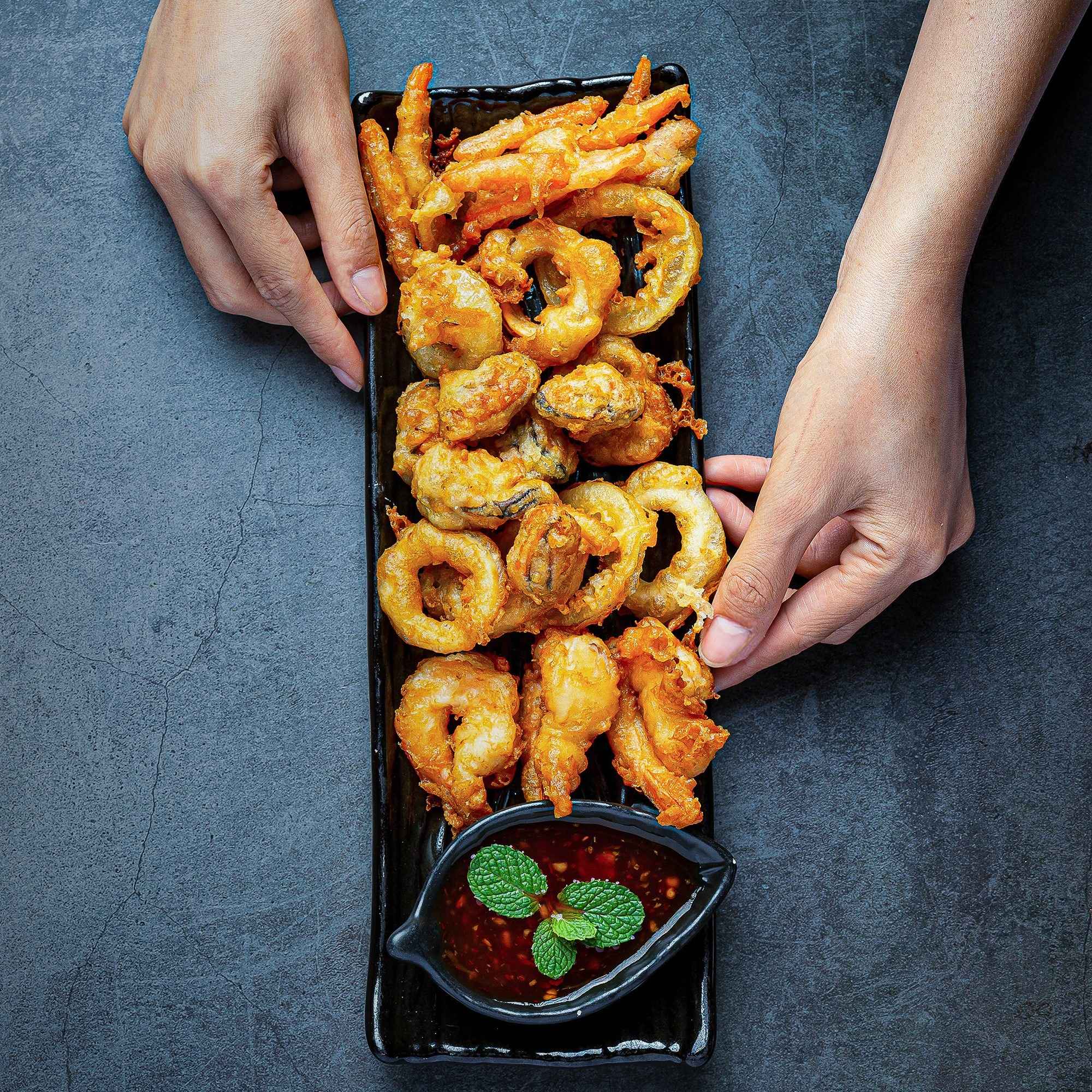 Menú de Mariscos